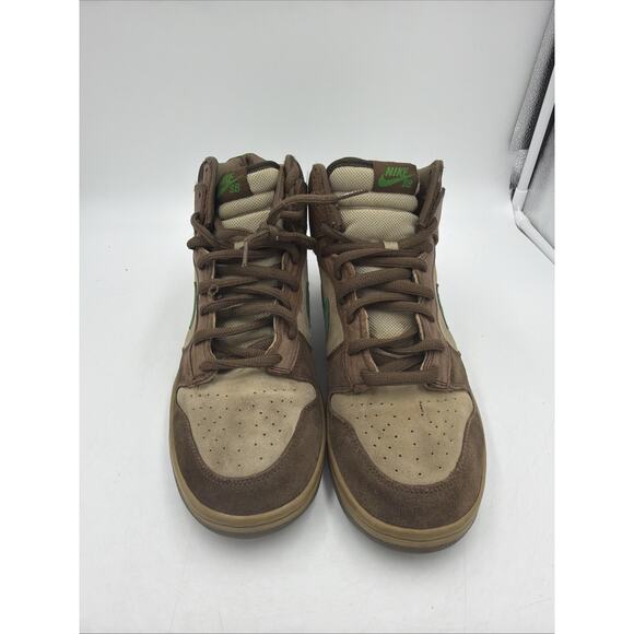 Size 11.5 - Nike Dunk Premium SB High Tweed Classic Green - Picture 1 of 7
